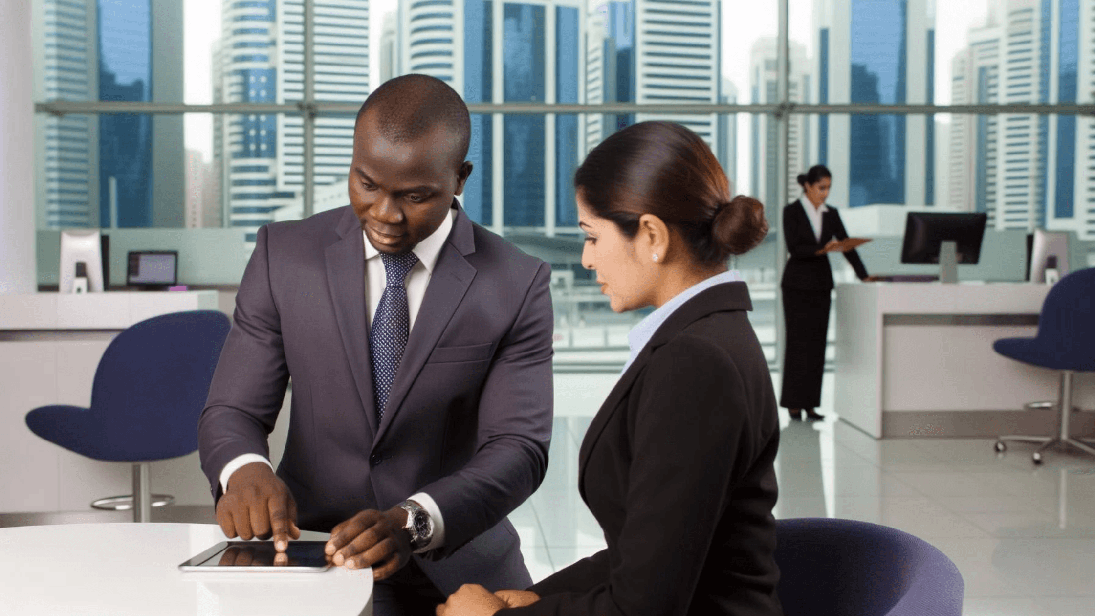 customer assit client on opening a business bank account in the United Arab Emirates (UAE)