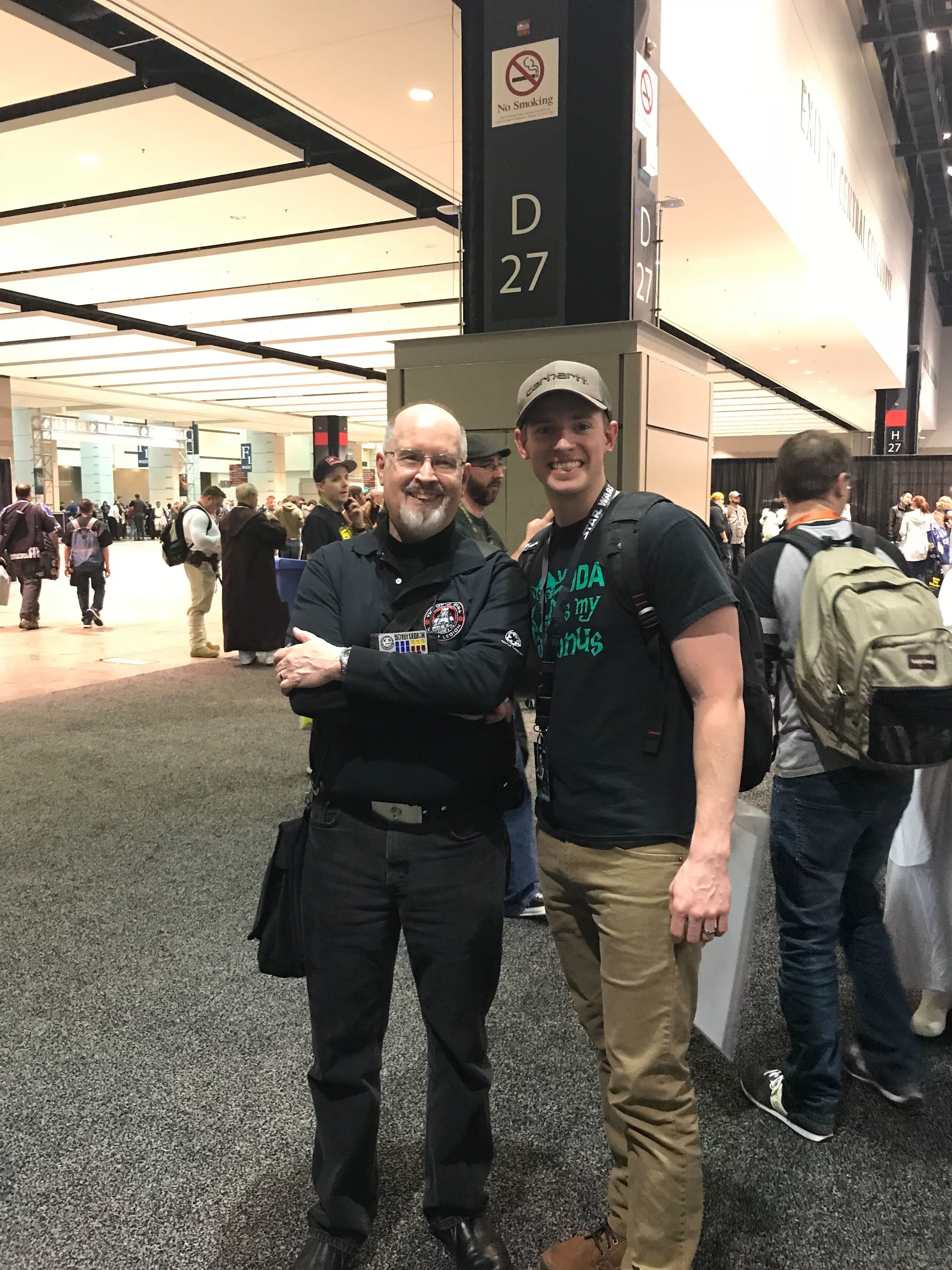 Corey meeting Timothy Zahn