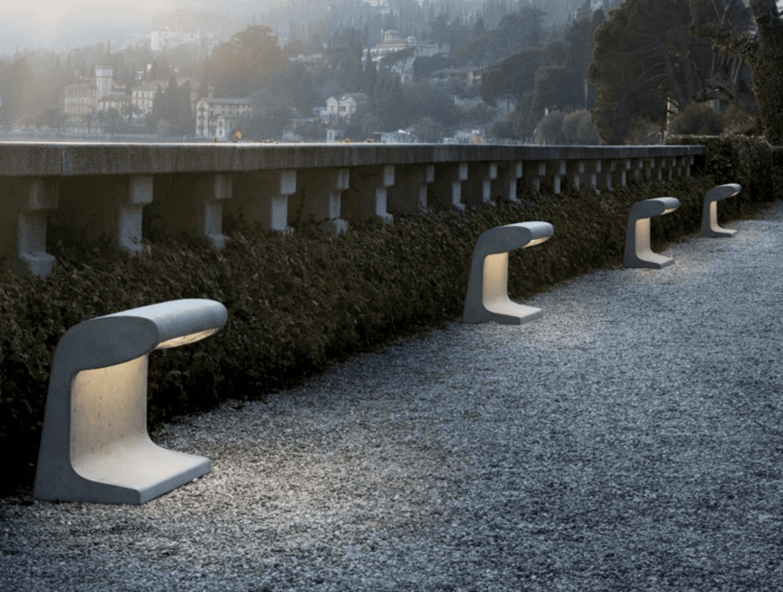 BORNE BÉTON Le Corbusier, 1952 contemporary architectural lighting by Nemo - MateriaVita