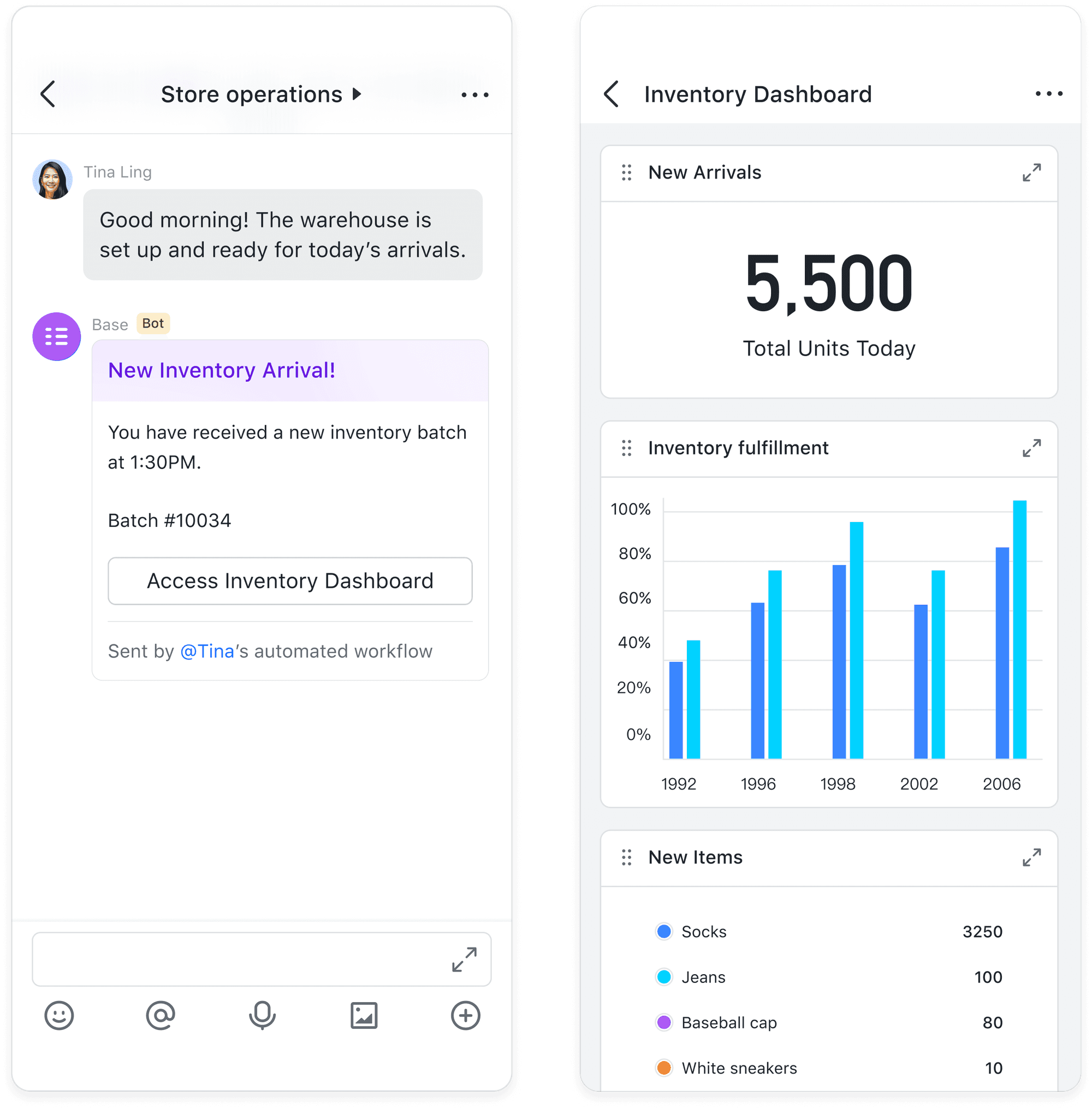 Lark Base is automated and mobile-friendly to replace Airtable.