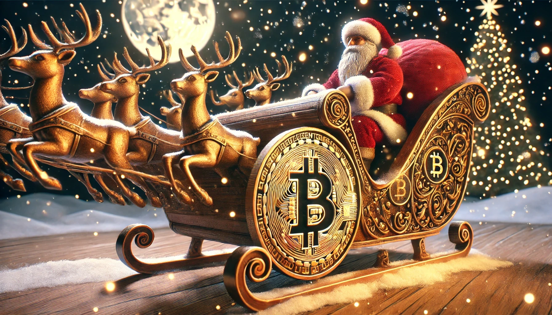 Wall Street Santa Rally: Tesla Soars, Bitcoin Hits $98K Milestone