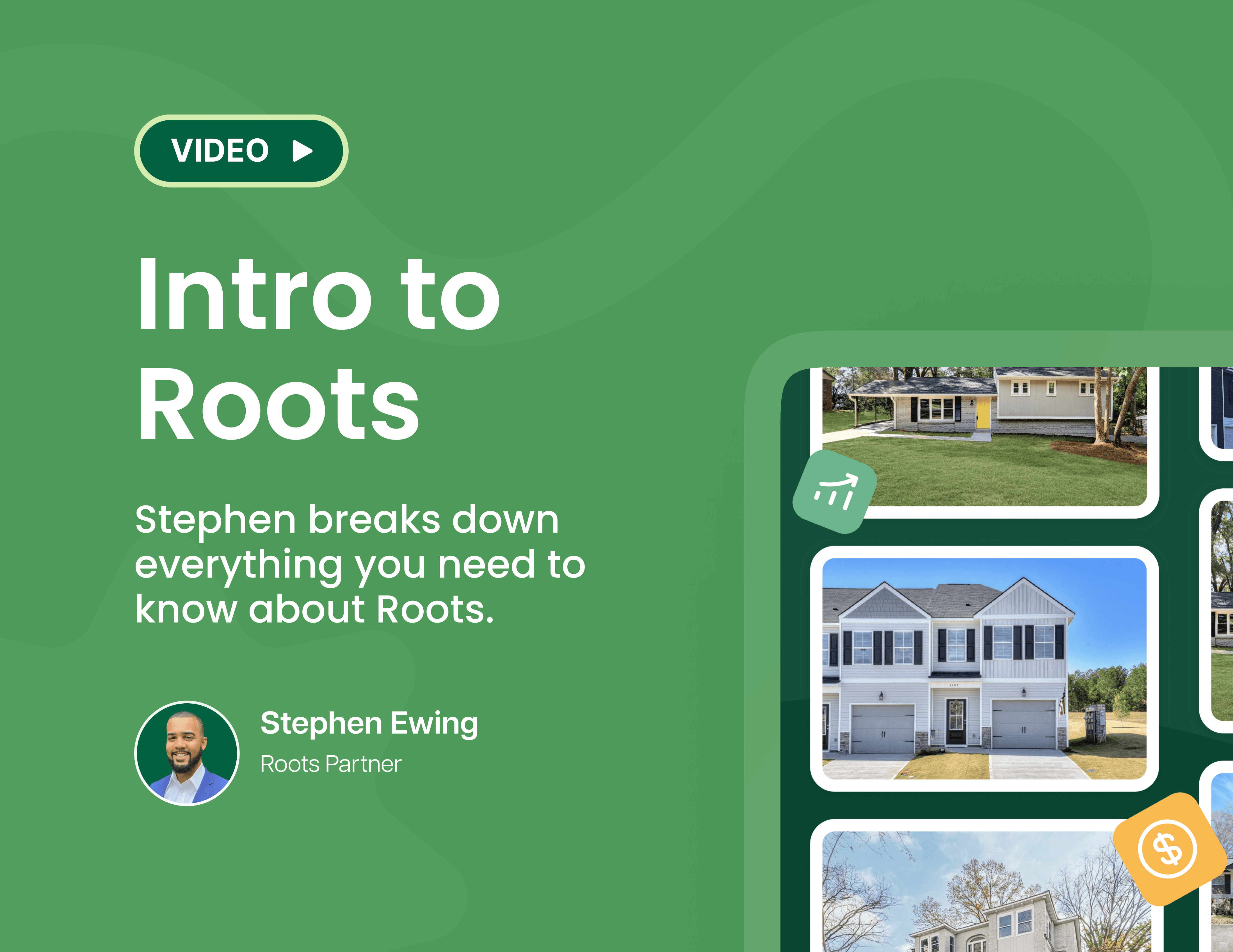In this live webinar replay, Roots partner Stephen breaks down everything you need to know to invest with Roots.