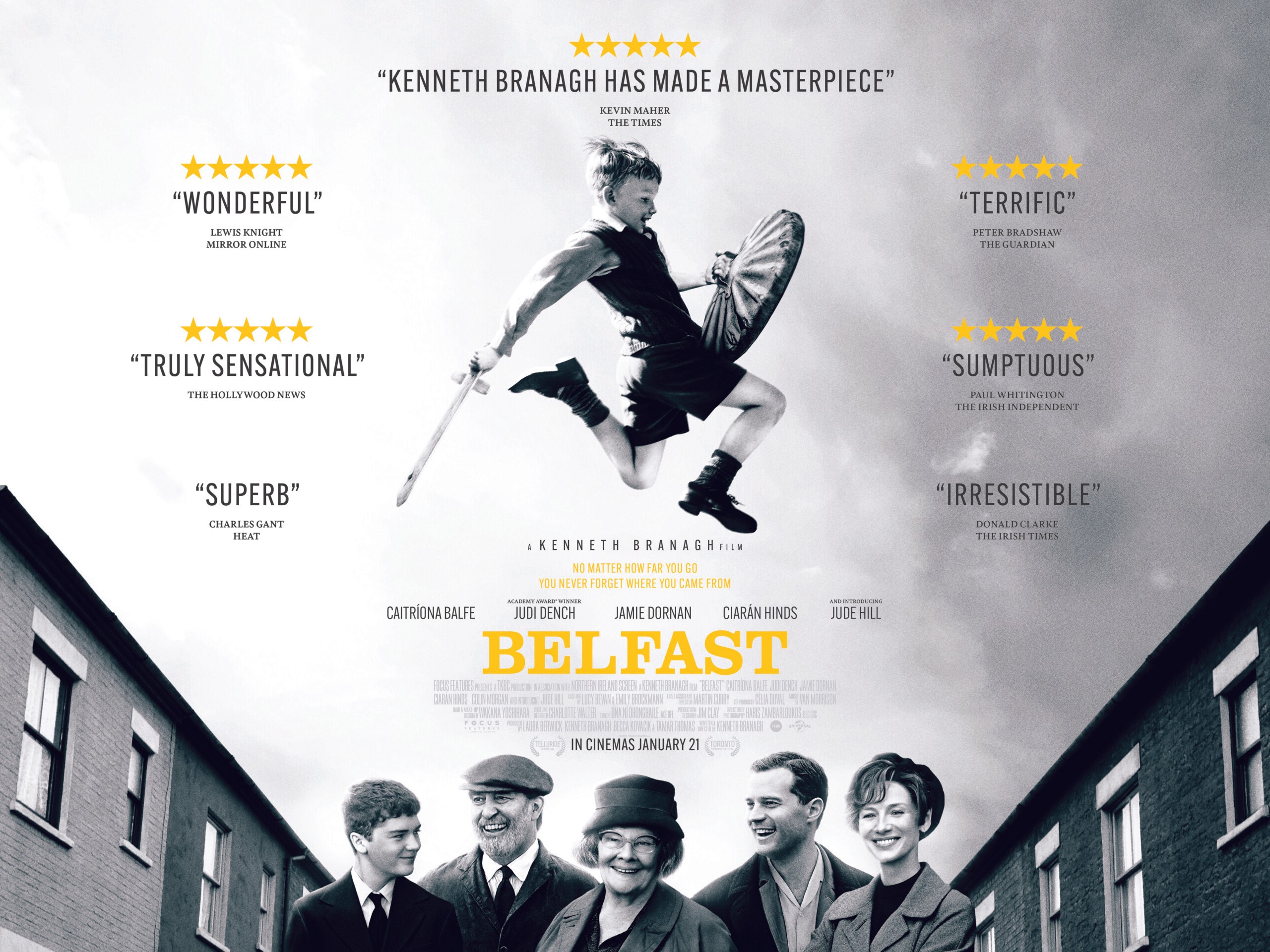 Sound design for Belfast - 2021 - Drama/Coming-of-age story