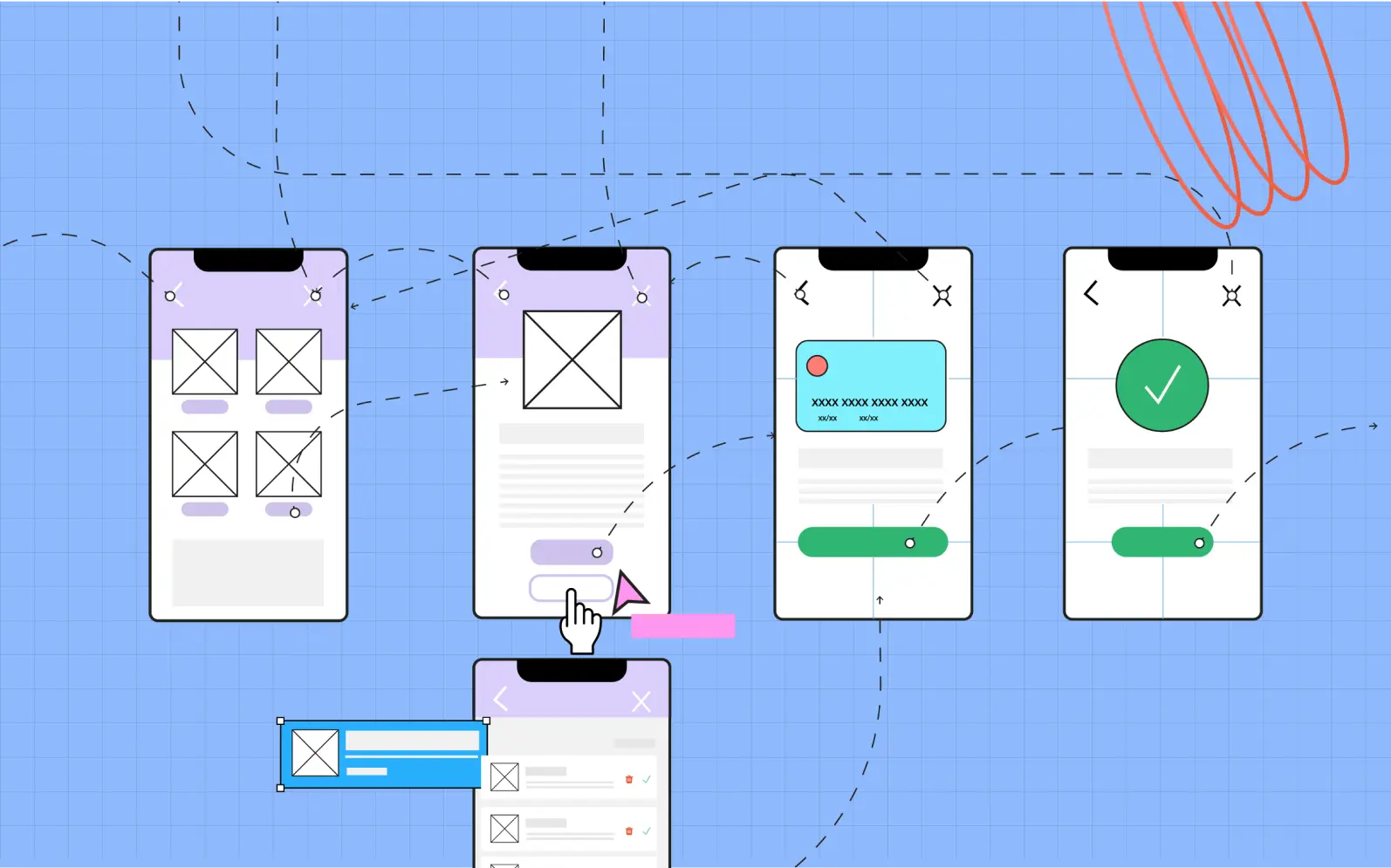 Esquema para simular un flujo de trabajo digital