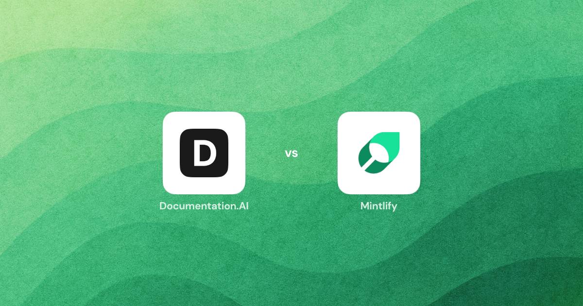 mintlify vs documentation.ai