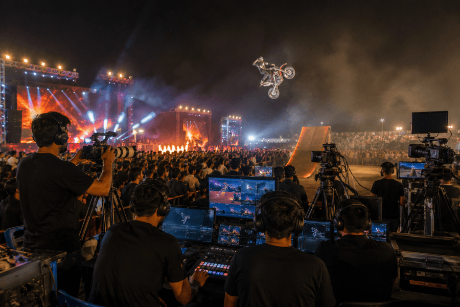 Live Streaming & Hybrid Event Setup