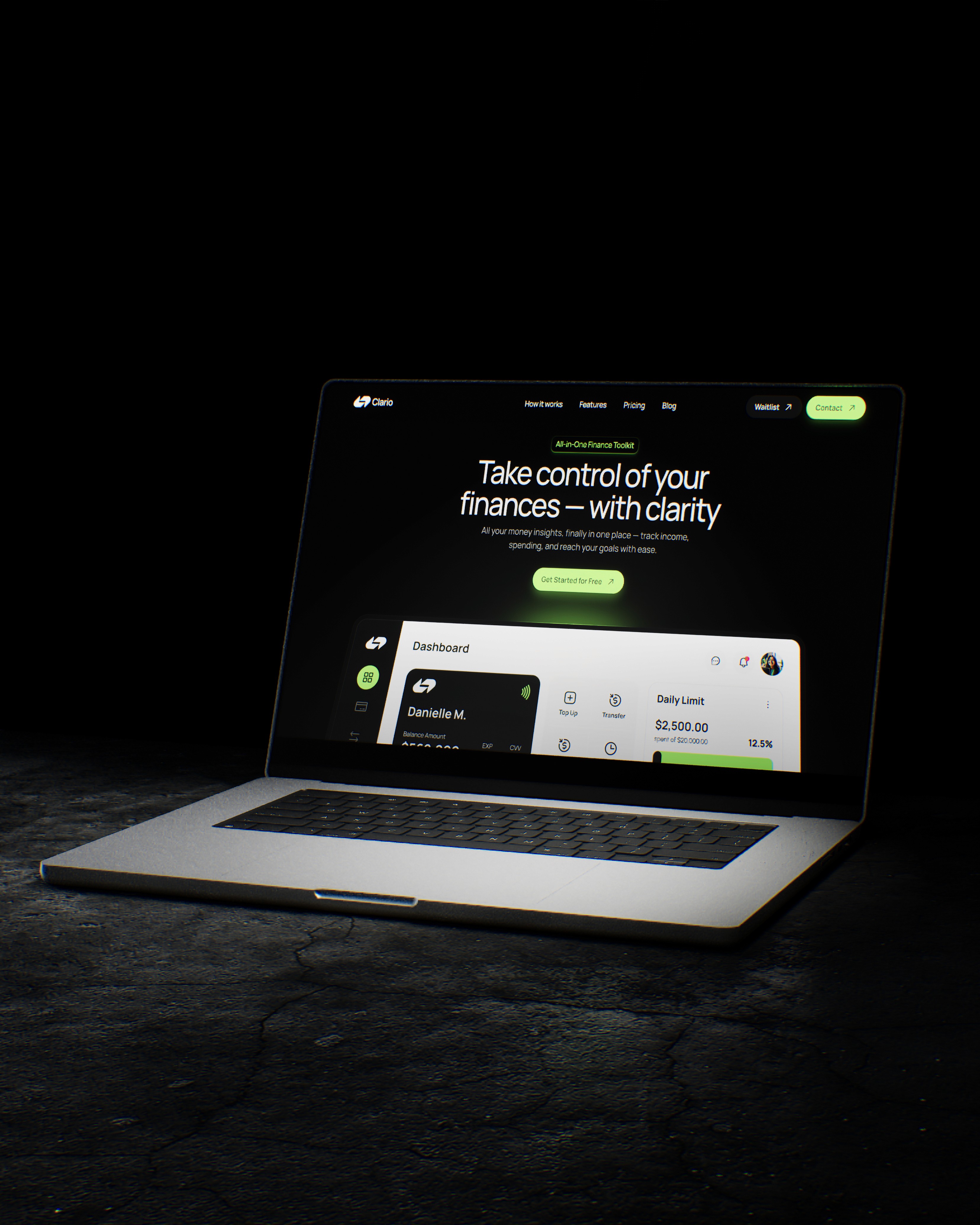 Modern web development interface and digital dashboard design created by BeKnown web development team