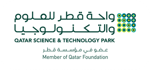 شعار مؤسسة واحة قطر للعلوم والتكنولوجيا مع وادي
