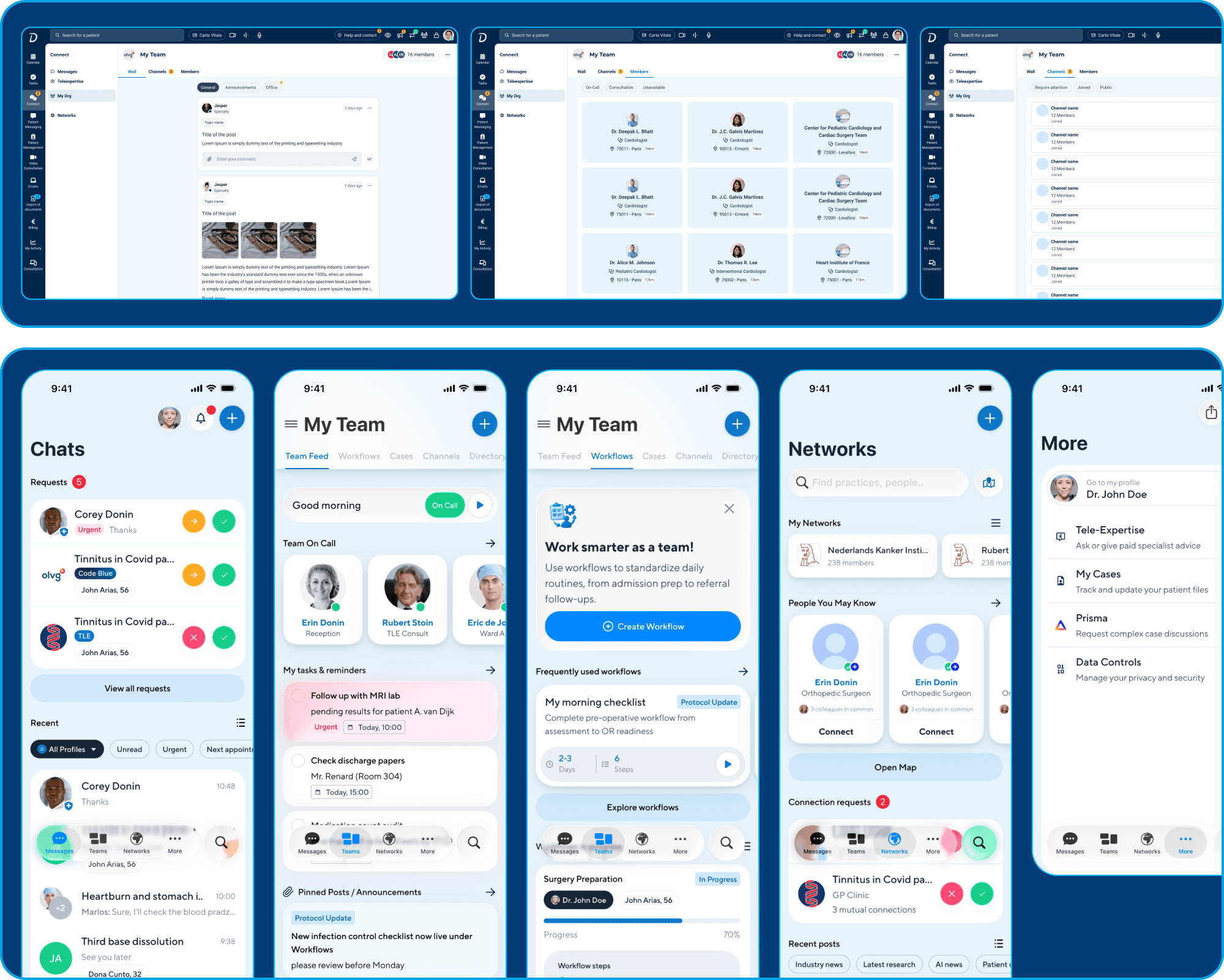 Initial UI explorations