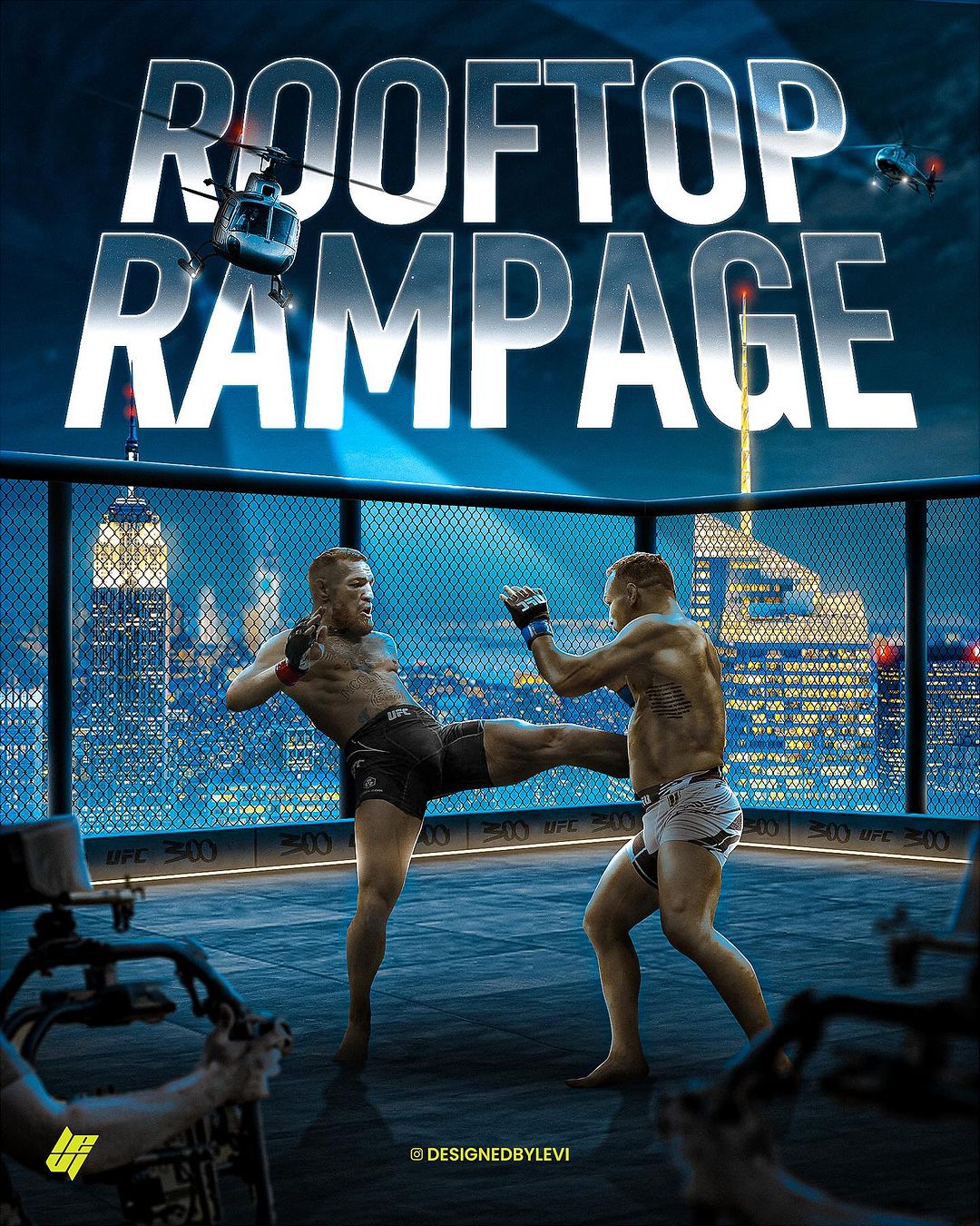 McGregor vs Chandler poster