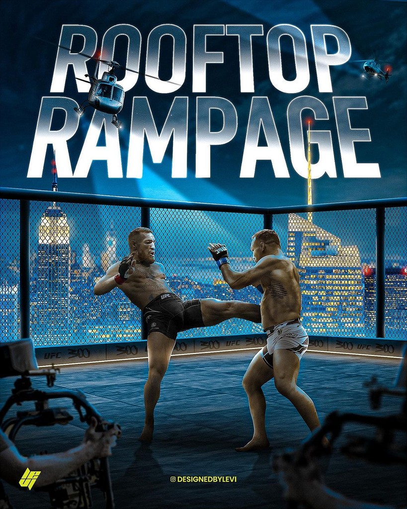 McGregor vs Chandler poster