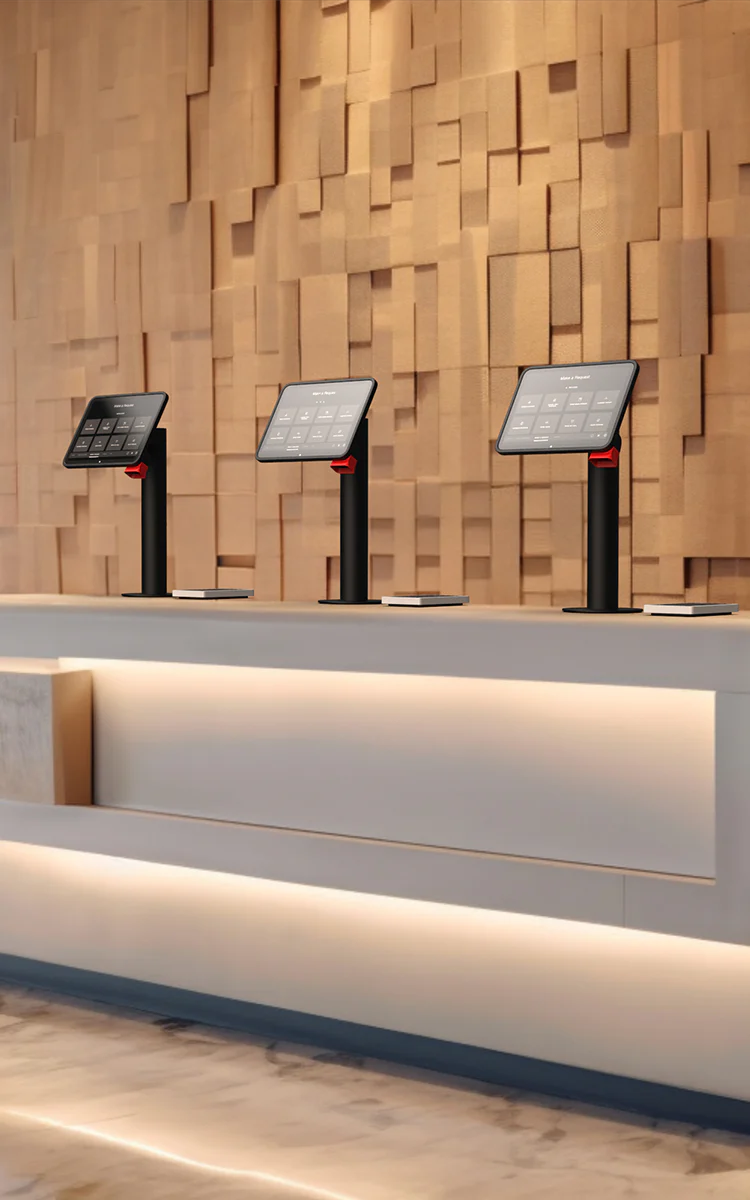 iPort secure tablet enclosures and mounting solutions for commercial iPad deployment in hospitality and public facing spaces in British Columbia