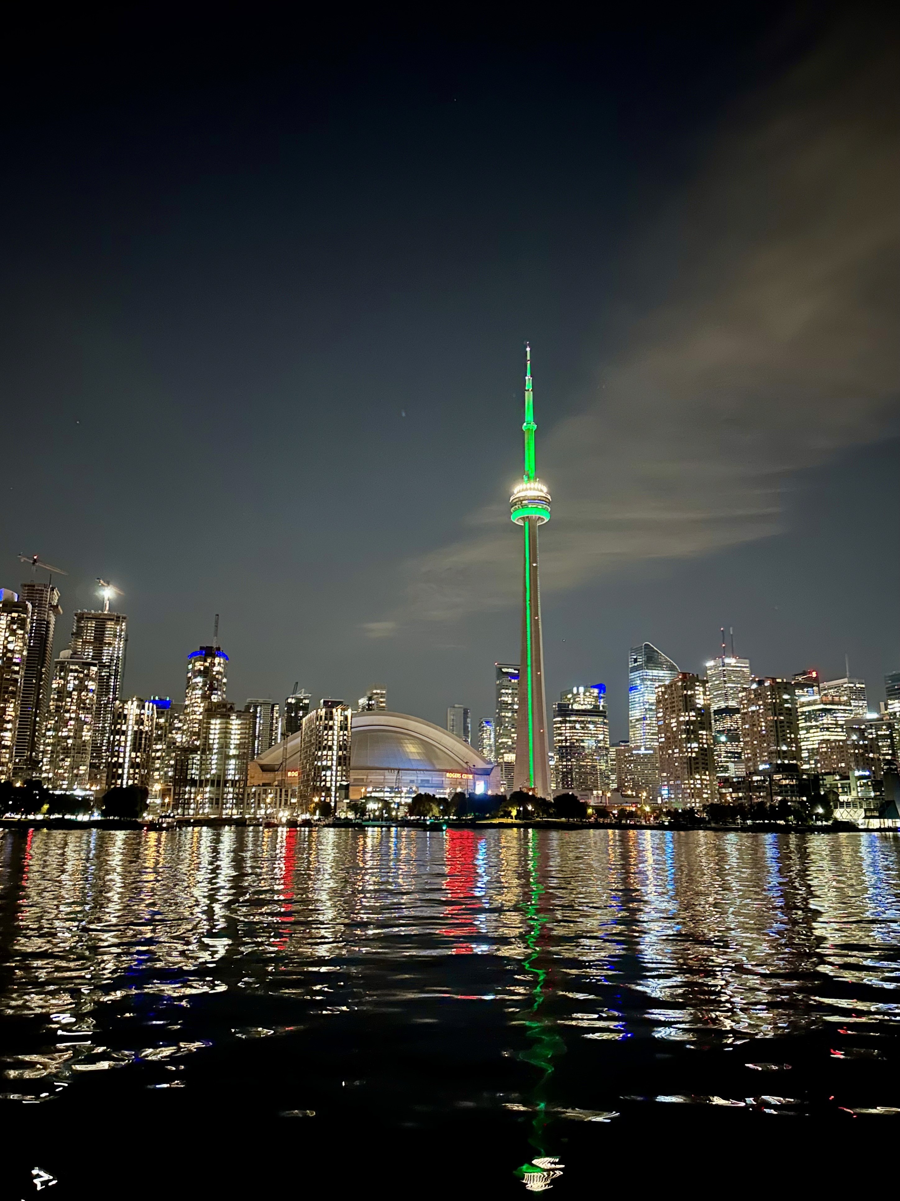 Ville de Toronto de nuit