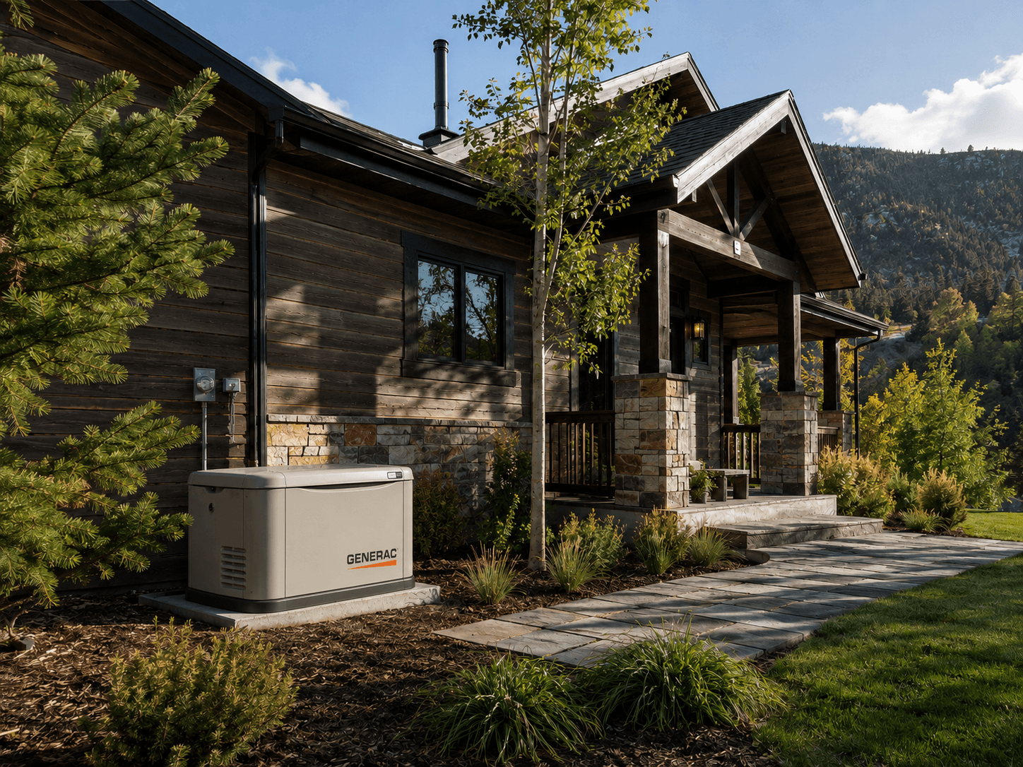 A carefully maintained home with reliable outdoor equipment