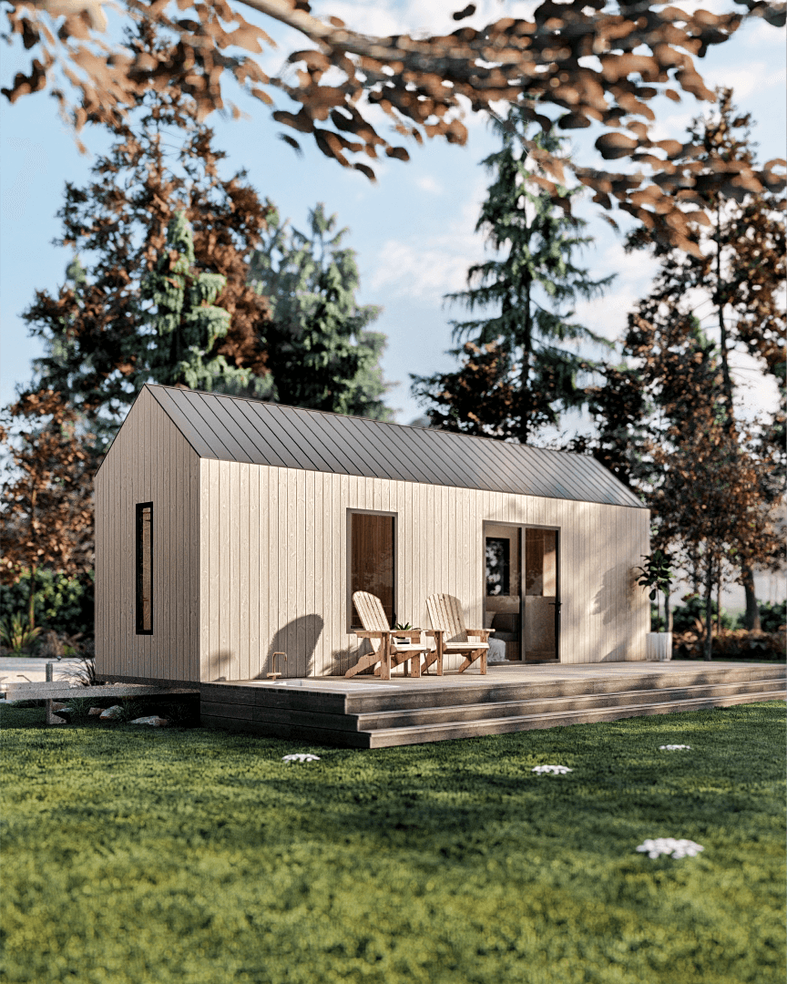 Alpine Haus 9m/30ft tiny house exterior