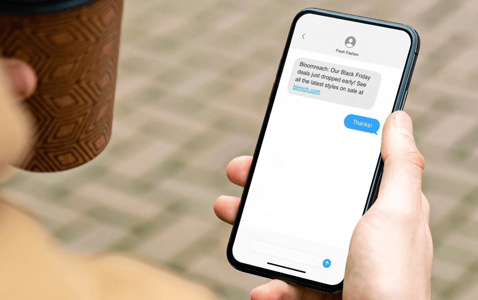 SMS marketing continues to dominate the space with 98% open rate