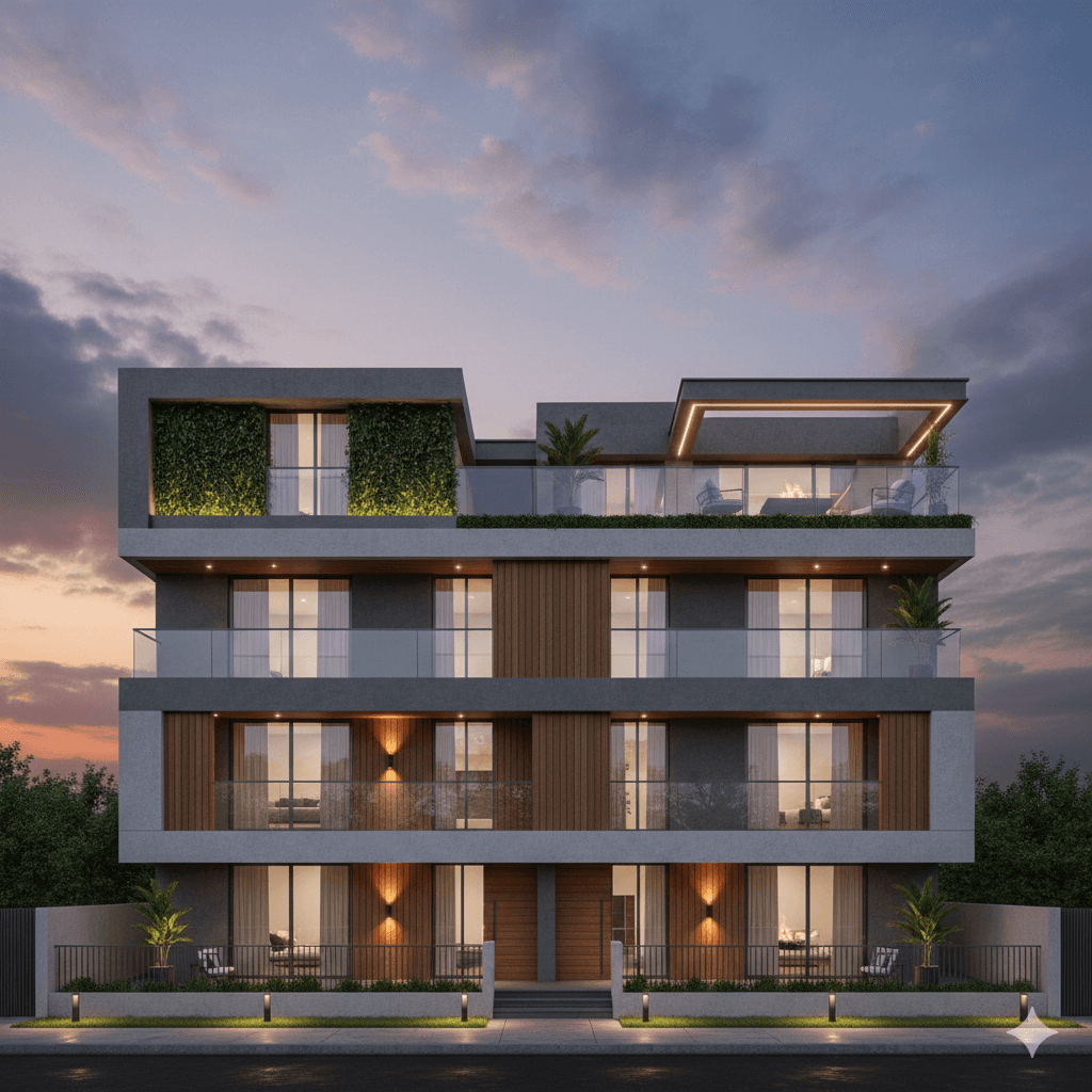 M3M Pine Antalya Hills Sector 79 Gurugram luxury low-rise facade