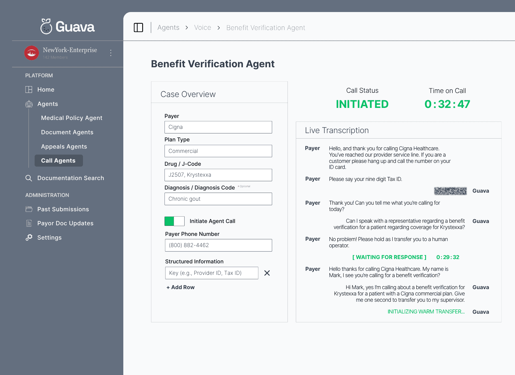 Benefit Verification Agent