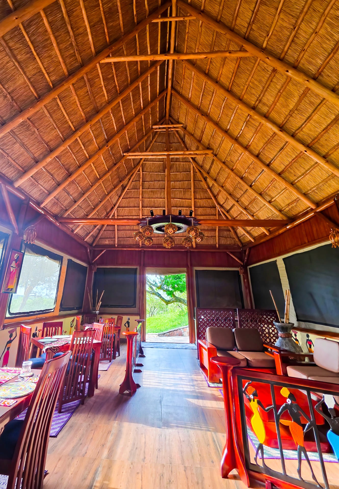 Main dining hall at Lilita Keper