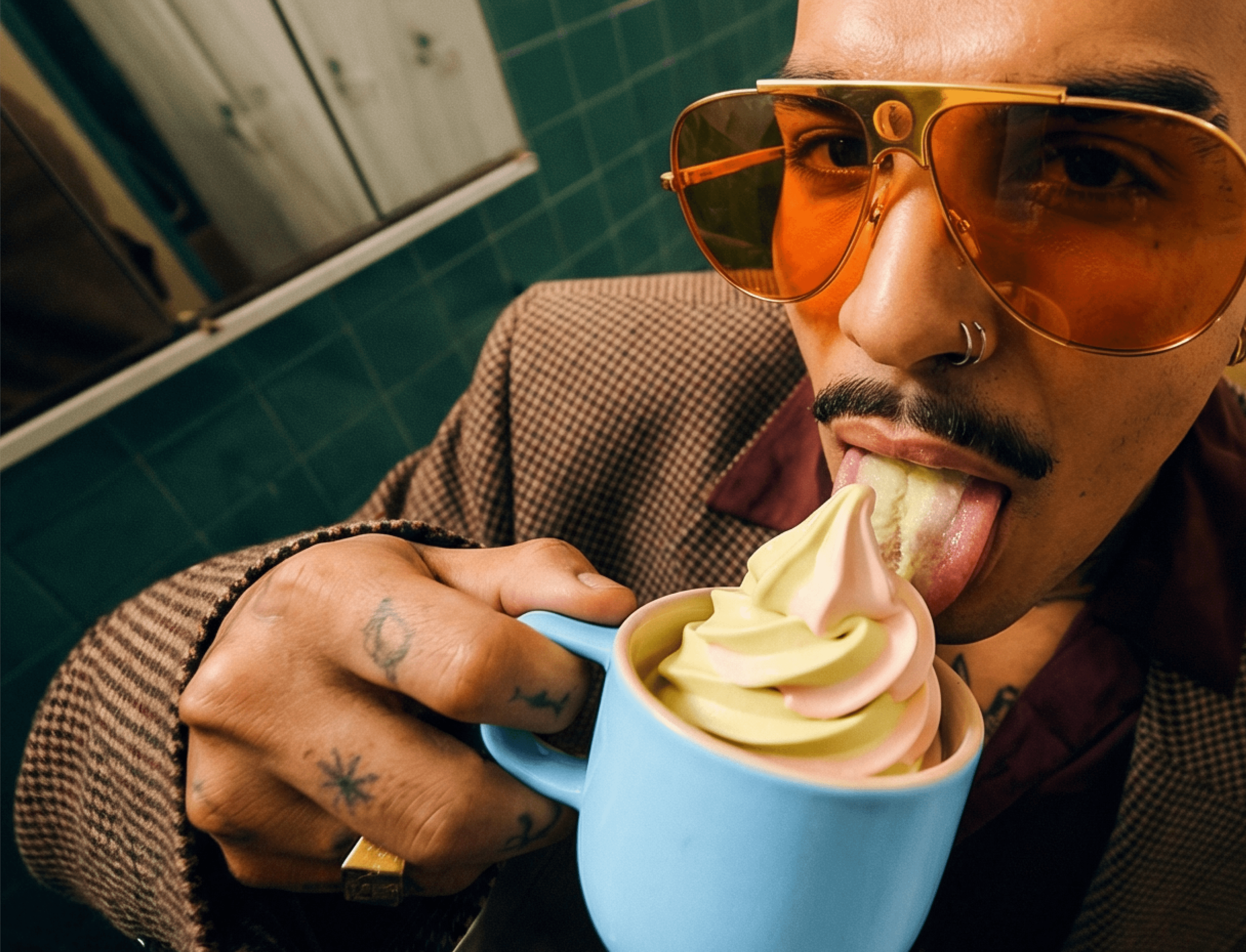 SOFT SERVE SOCIETY. visual on Belgana Studios casestudy soft serve society
