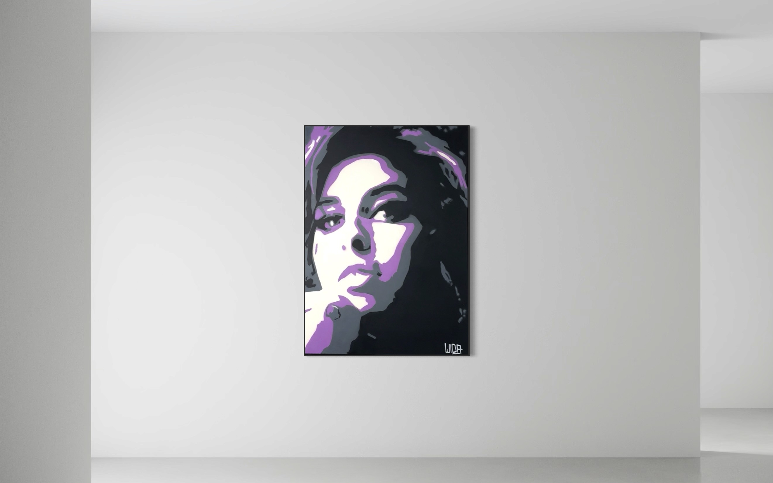 Amy WInehouse Leinwand - Street-Art