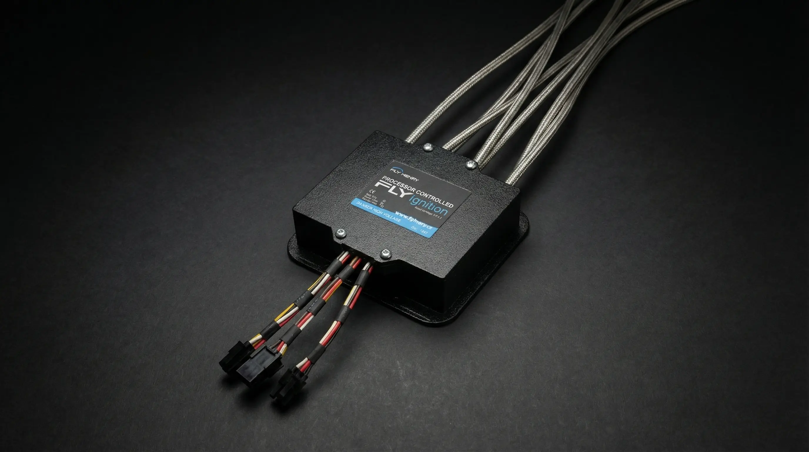 Custom electronic ignition for 4 cylinder motors.