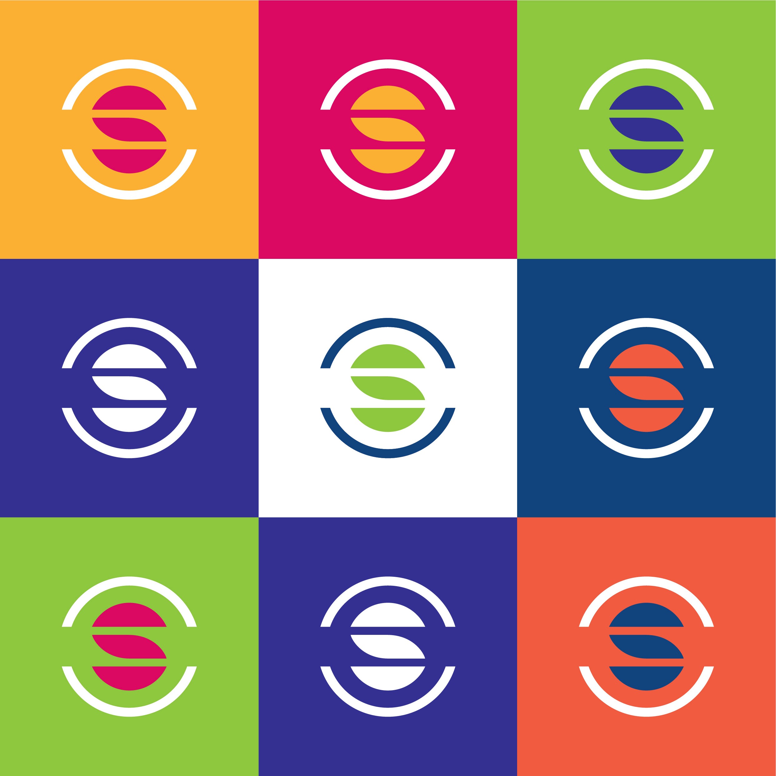 logo design and color palette for new brand portland streetcar