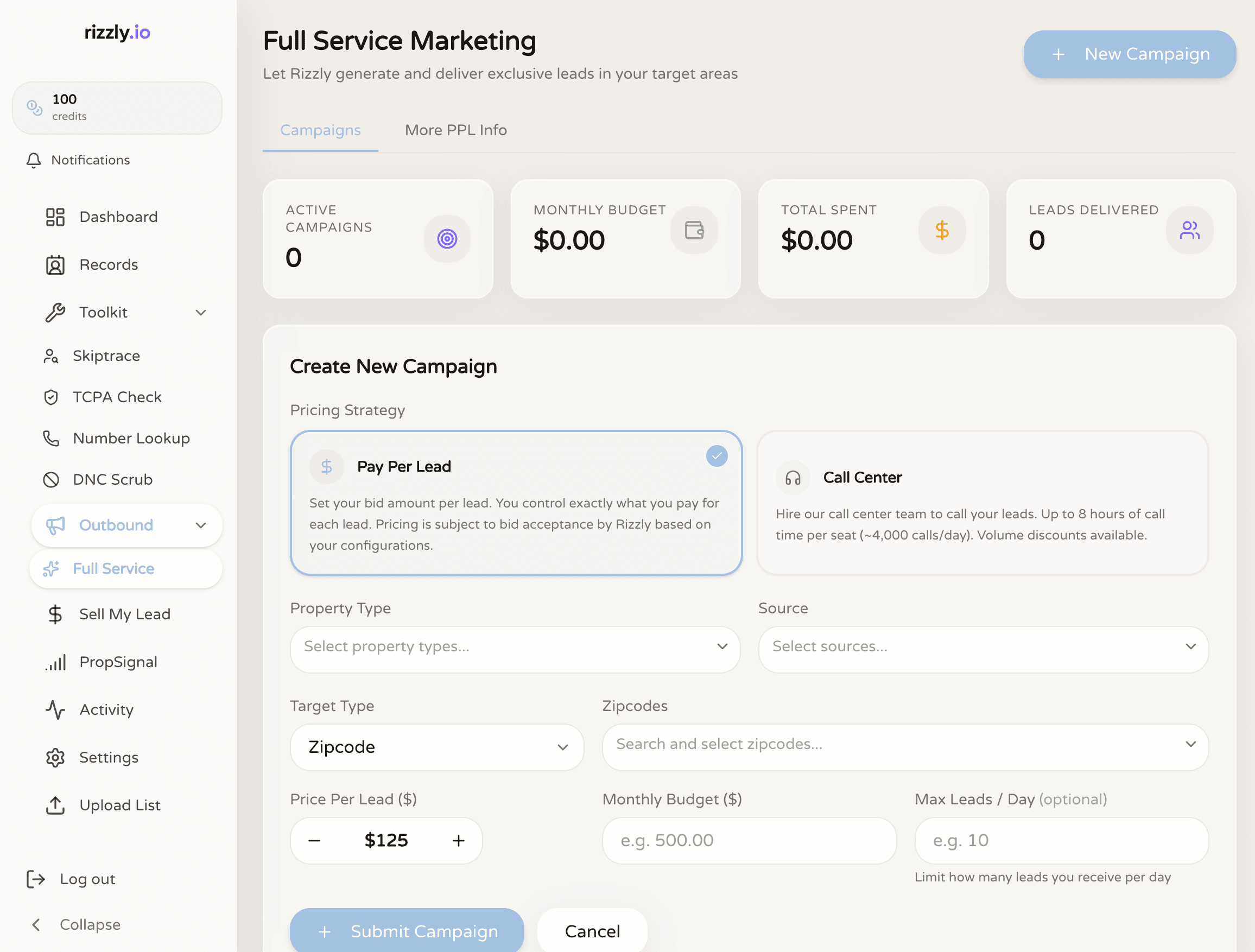 An image of Dreelio's dashboard