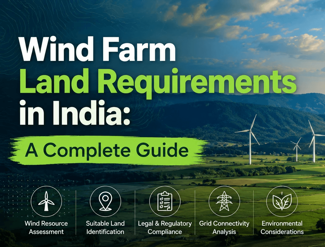 Wind Farm Land Requirements in India