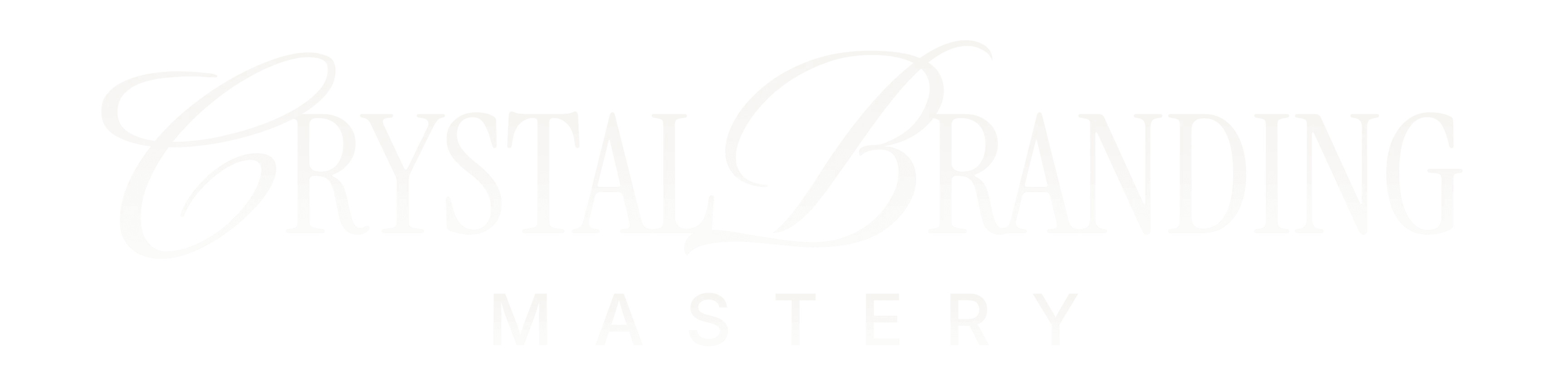 Crystal Branding Mastery Footer Logo