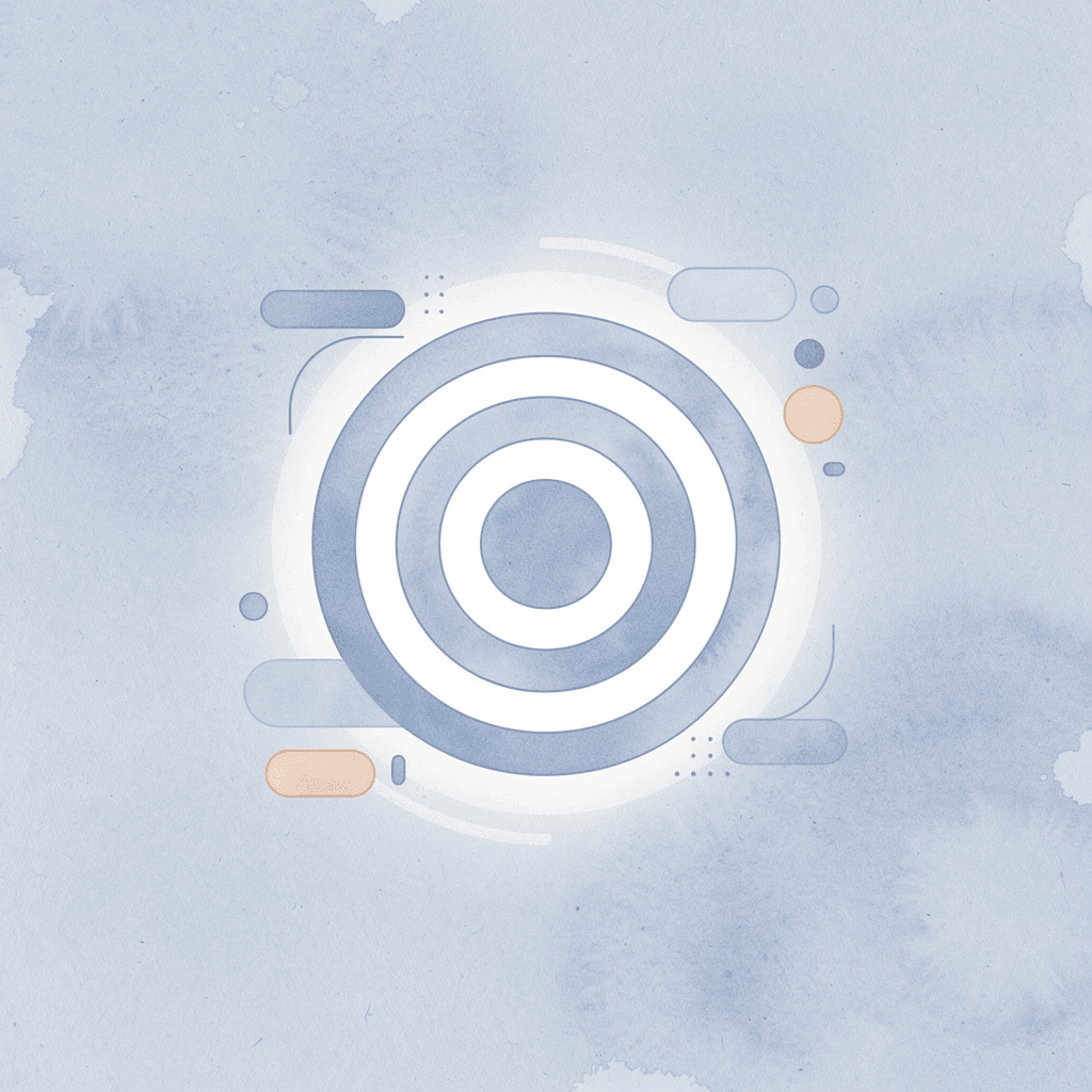 Target icon representing focused educational outcomes