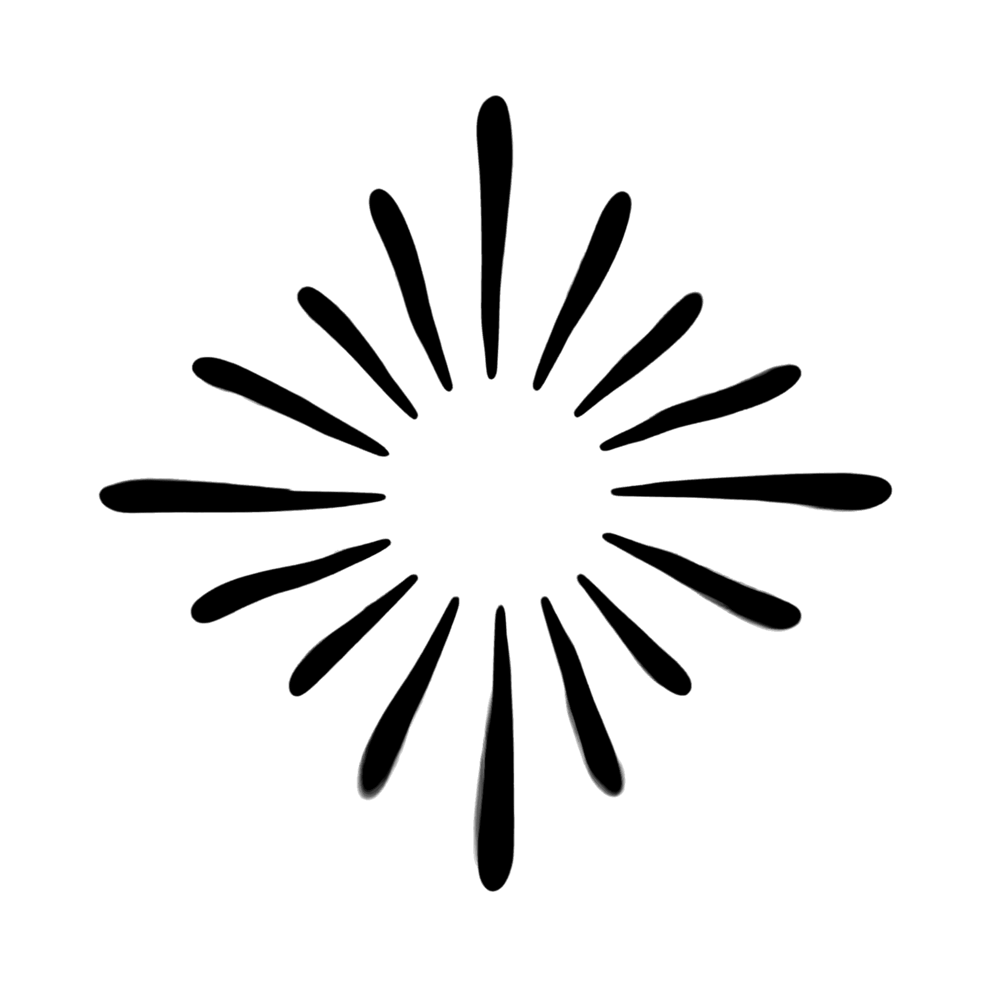 Abstrakte Sonnenstrahlen