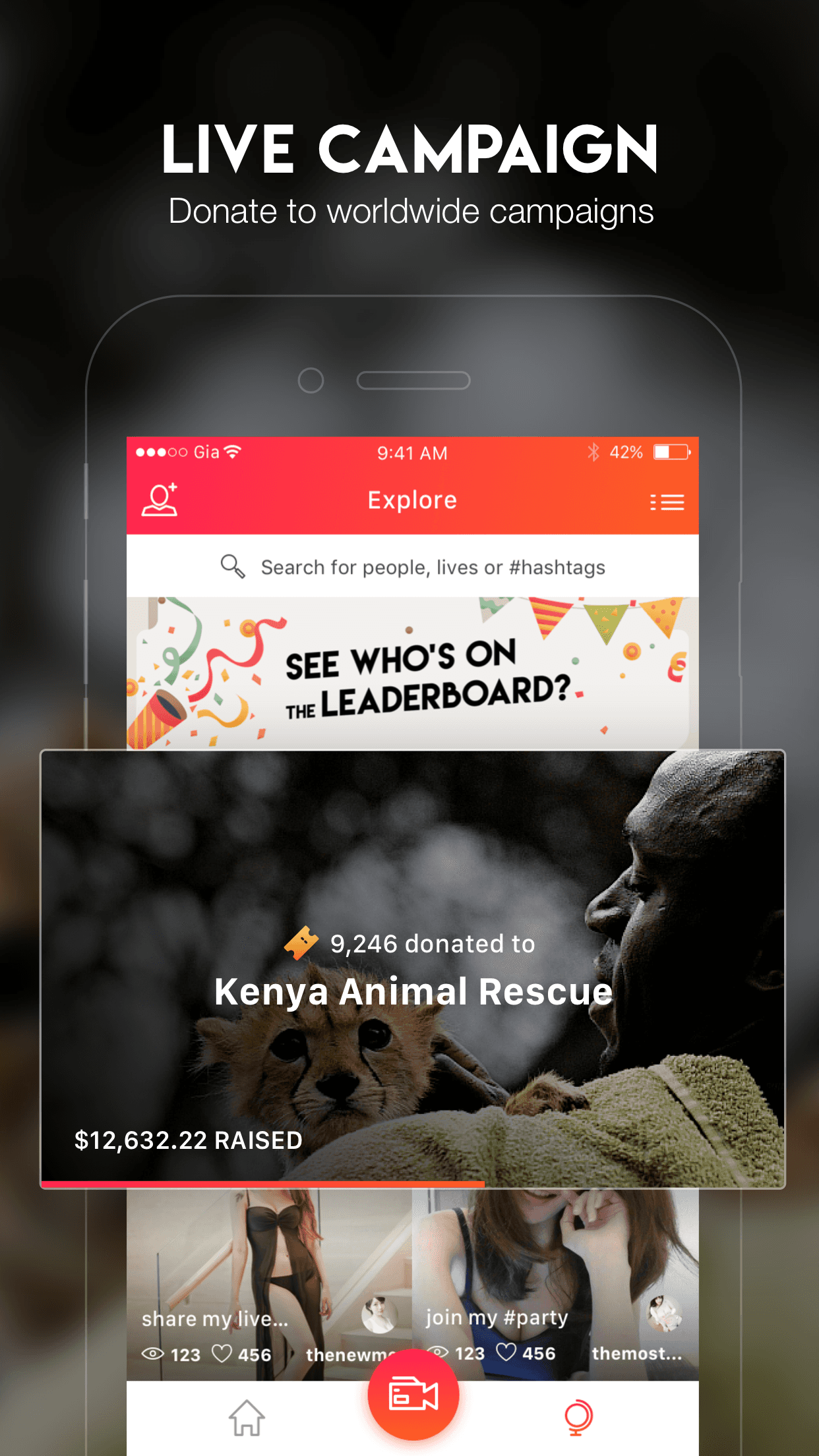 ExclusLive – Live campaign