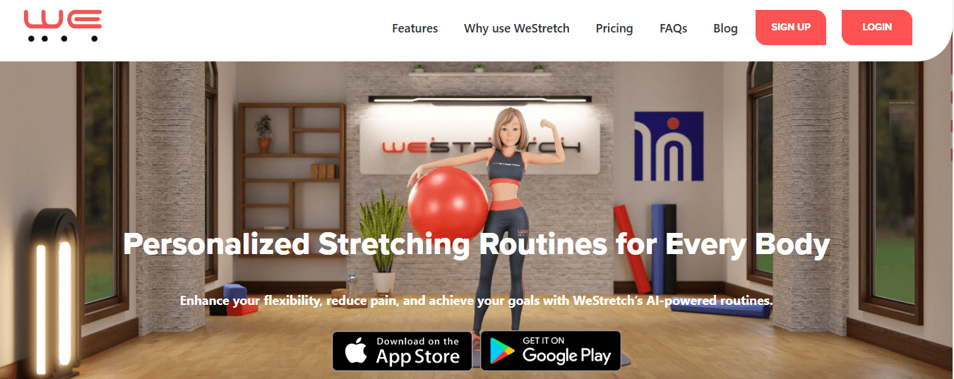 we stretch - Bend App Alternative