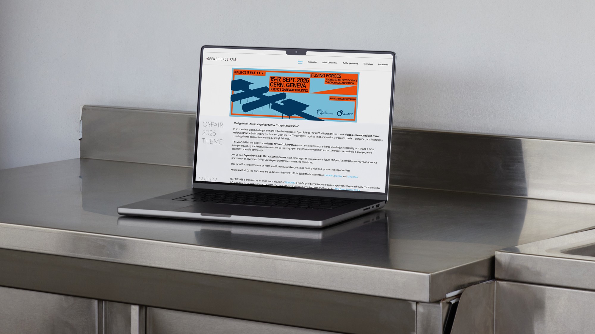 Open Sciece Fair Geneve 2025 Website