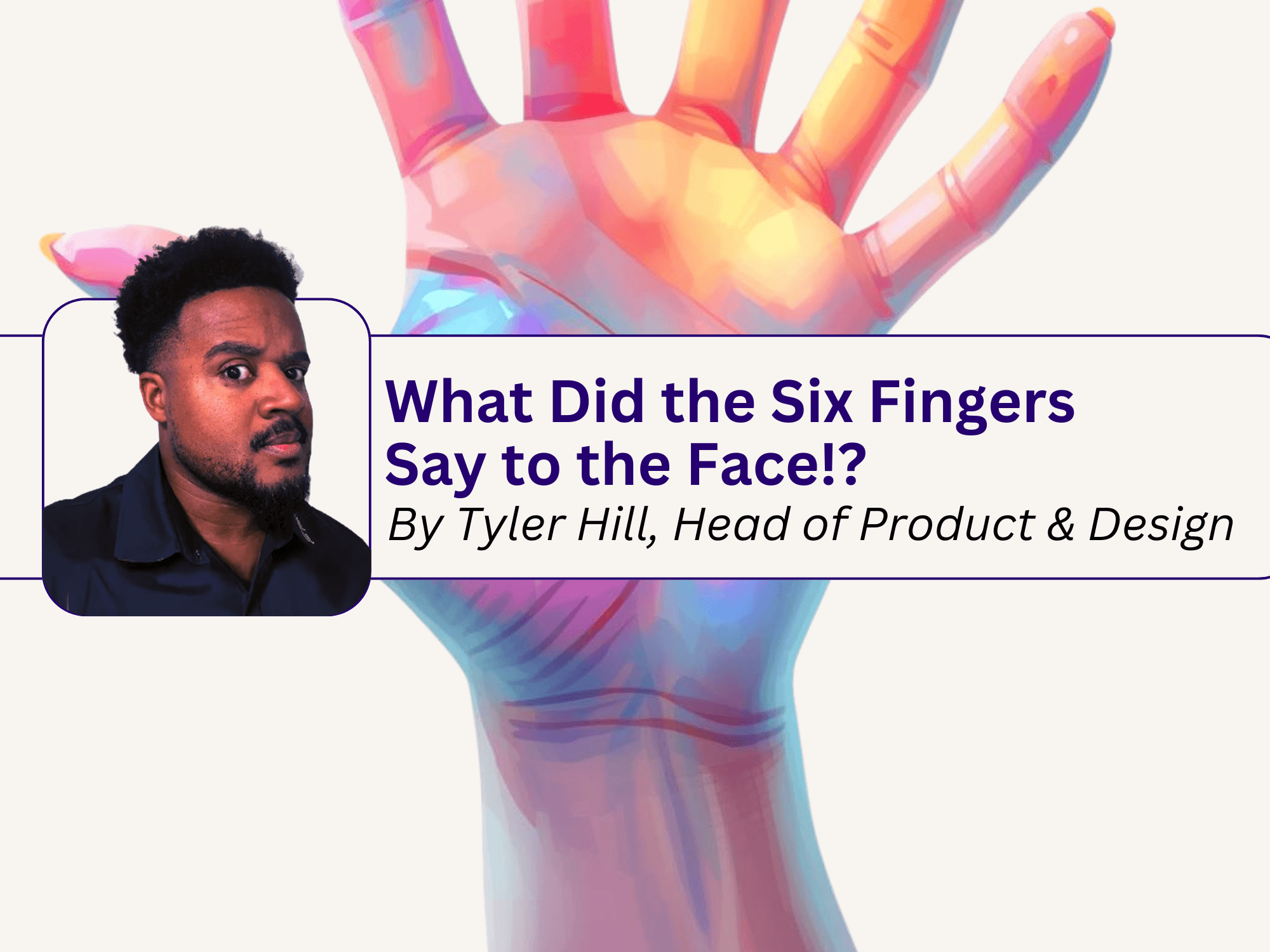 What Did the Six Fingers Say to the Face!? A Slap and a Revelation About AI’s Next Era for Marketers