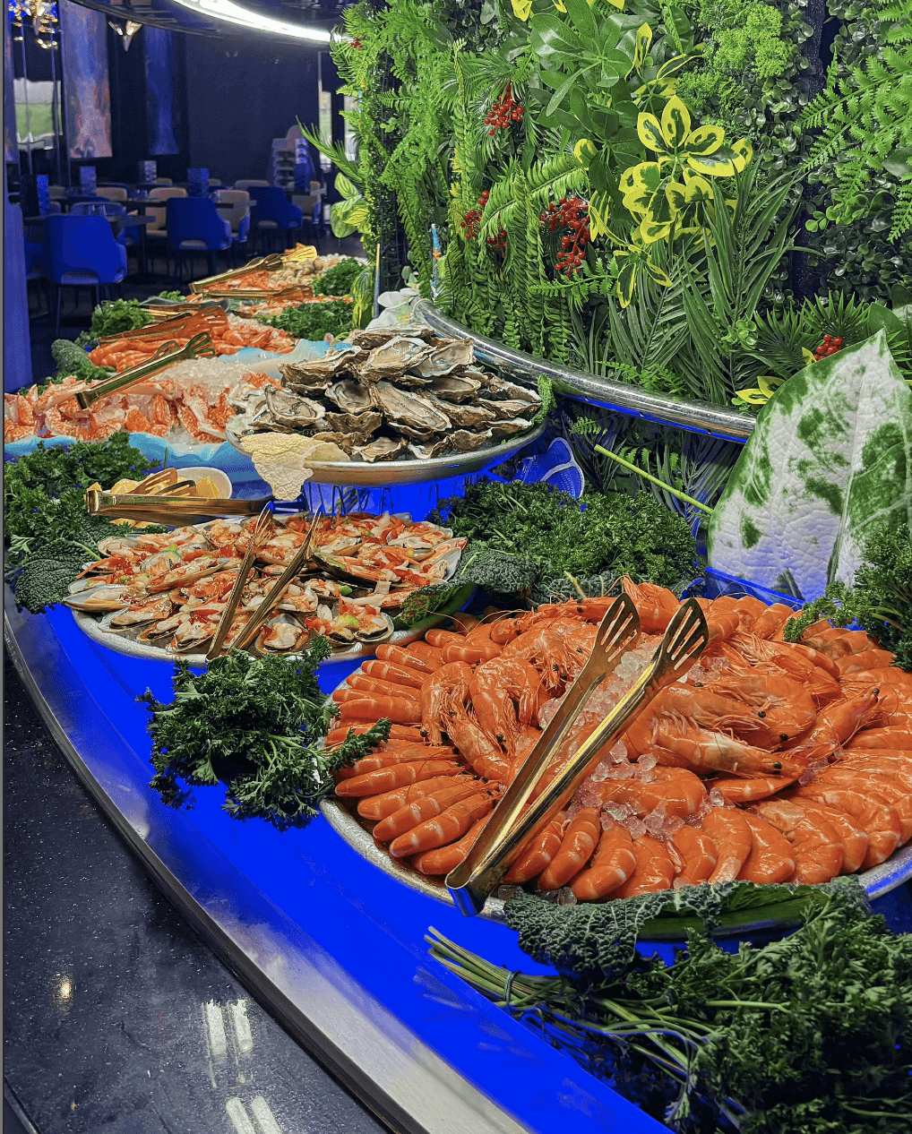a vanilla ice cream with matcha cream served in a white plate