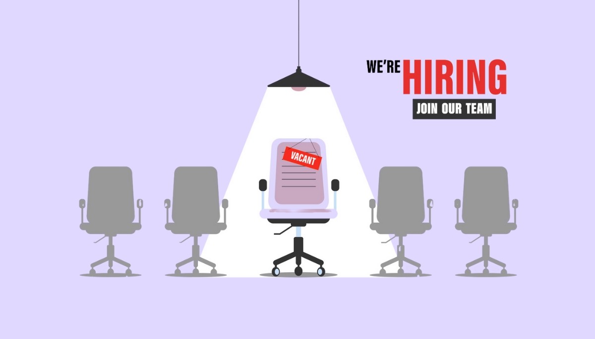 Illustration of two people adjusting interlocking gears within a circular arrow loop, surrounded by charts and checklists.