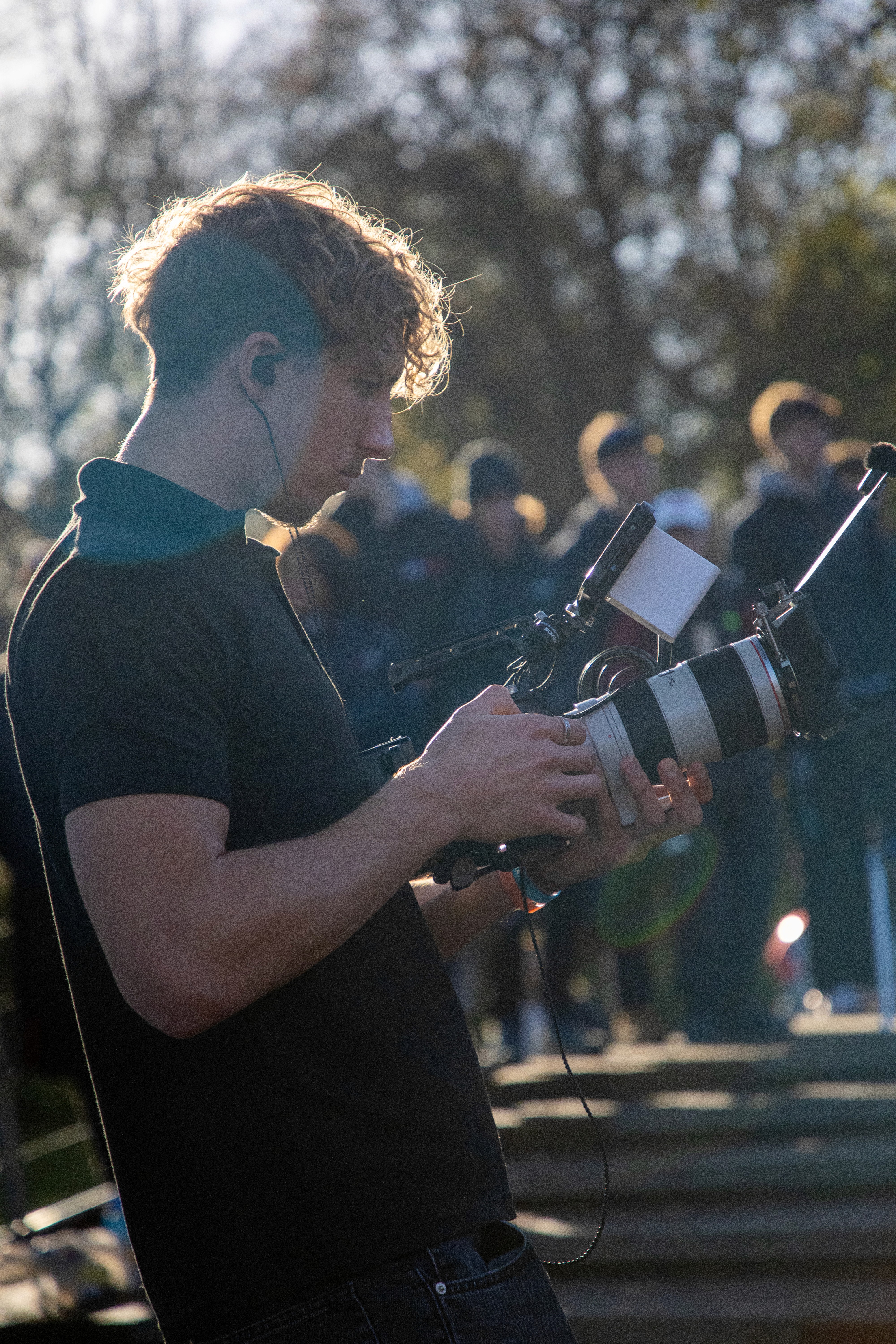 husband and wife working happily on a laptop
