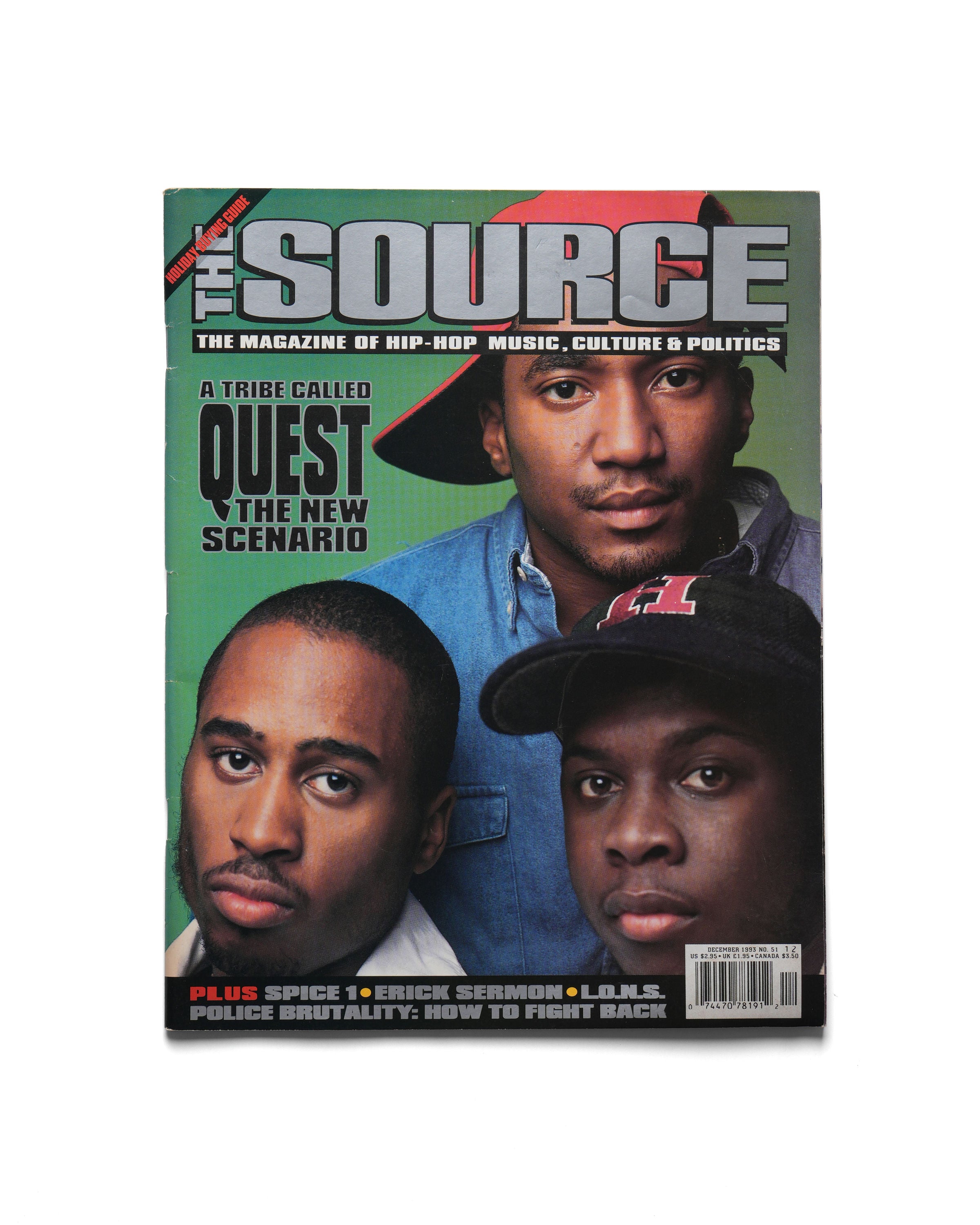 The Source - December 1993 - Front Cover