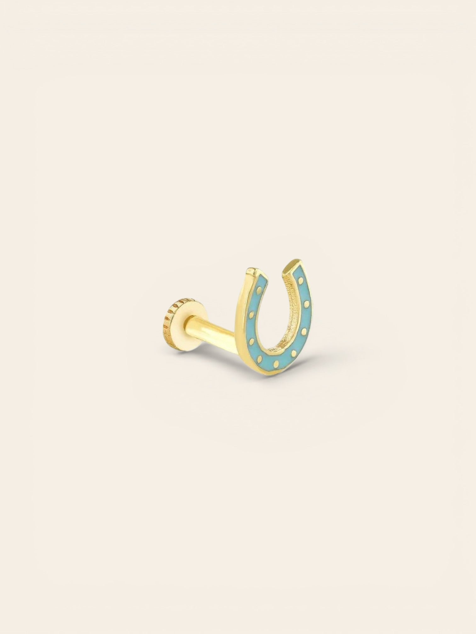 Assos Pırlanta 14 Ayar Altın Şık Ve Minimalist Tragus Piercing