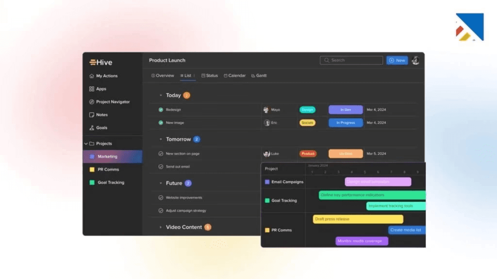 Hive: Best for Freelancers Who Want Everything in the Free Tier
