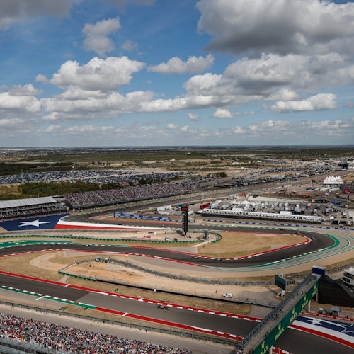 Circuito delle Americhe visto dall'alto