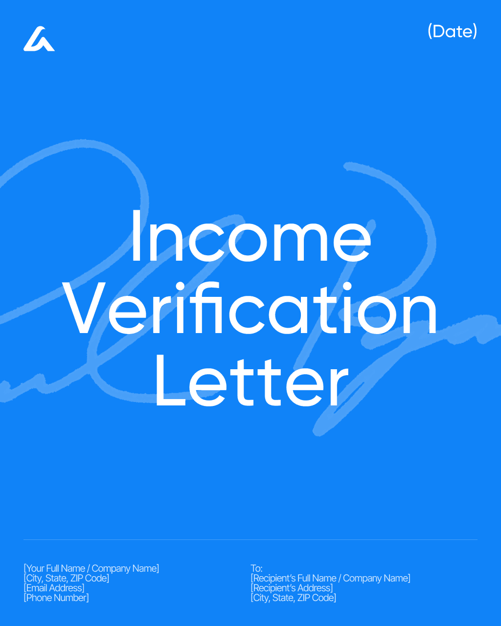 Income Verification Letter