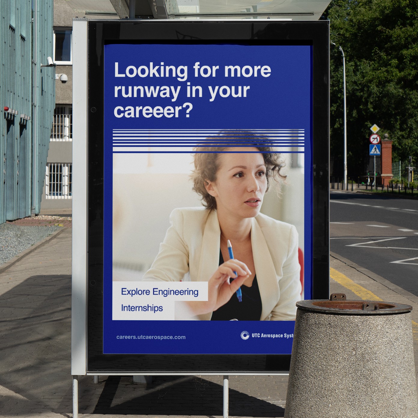 Design example of UTC Aerospace's Career site