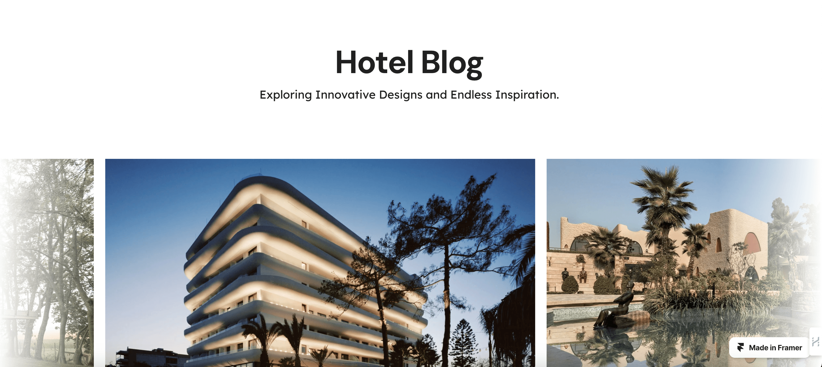 hotelblog template