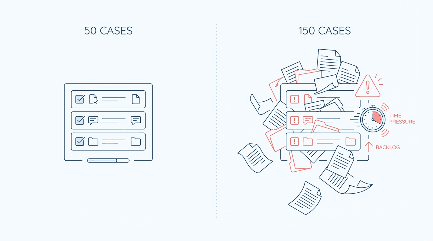 The scale problem in SSD practice - 50 cases vs 150 cases