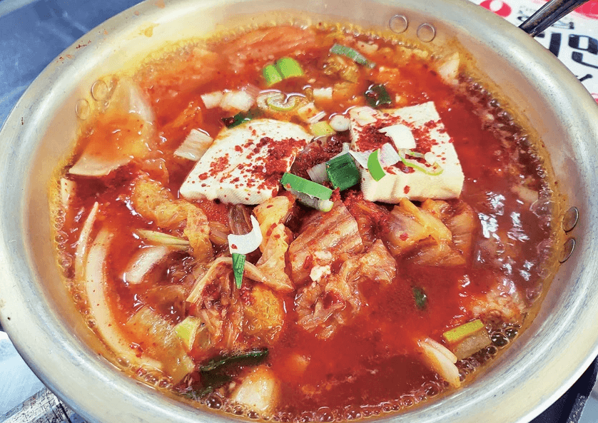 묵은지김치찌개레시피전수