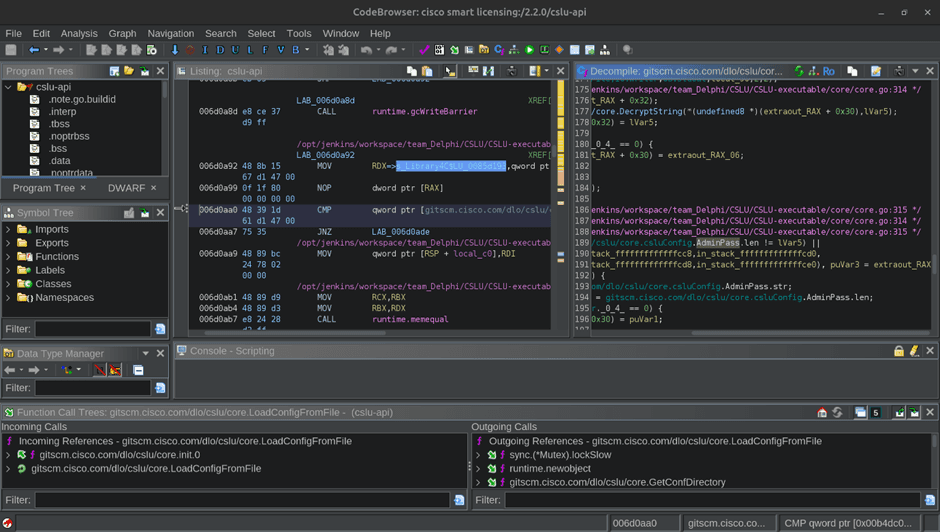 Golang binary