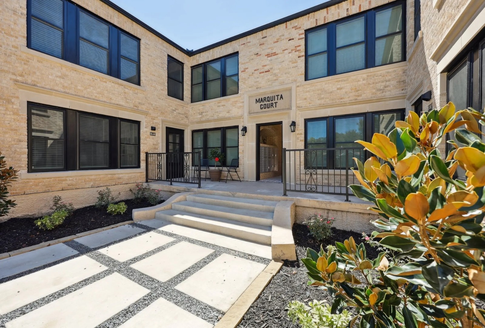 Marquita Court — 24-unit multifamily community in Dallas, TX; managed by Savoy Residential.